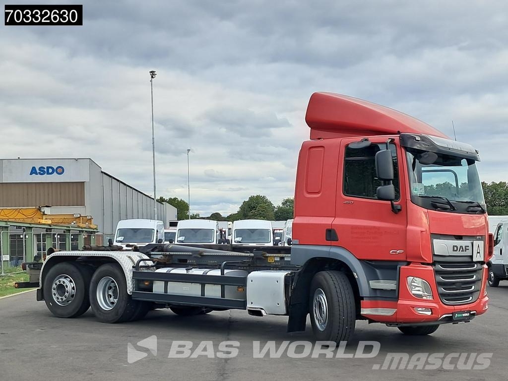 DAF CF 450 6X2 Meiller RS 2170 Abrollkipper Lift-Lenka Vrachtwagen met containersysteem
