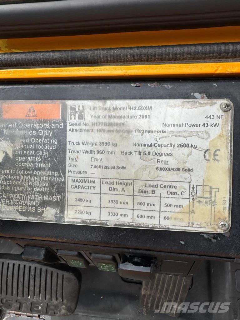 Hyster 2.5 LPG SIDE SHIFT FORK VERSTELLER 2.5 Montacargas - otros