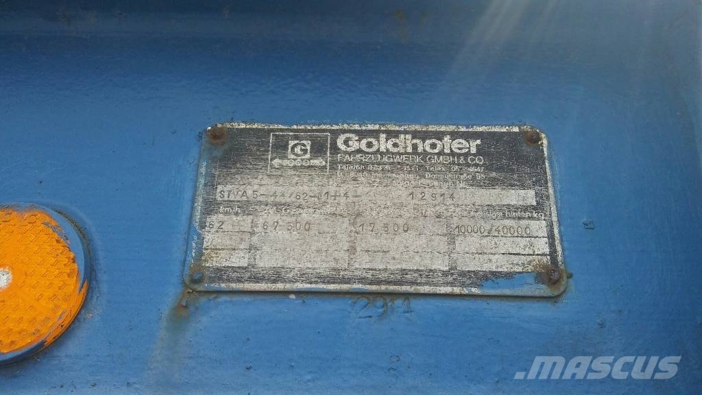 Naczepa niskopodwoziowa Goldhofer Tiefbett 4+1 Низкорамные полуприцепы