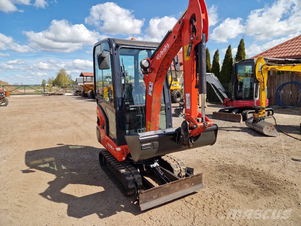 Kubota KX 016-4 2019r przebieg 2200mtg rozsuwane gąsieni Minigraafmachines < 7t