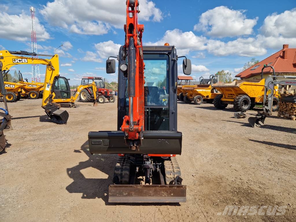 Kubota KX 016-4 2019r przebieg 2200mtg rozsuwane gąsieni Minigraafmachines < 7t