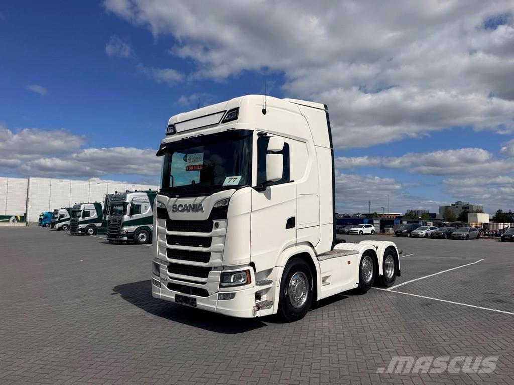 Scania S500 automaat, full air, 6x2/4, retarder, Седельные тягачи