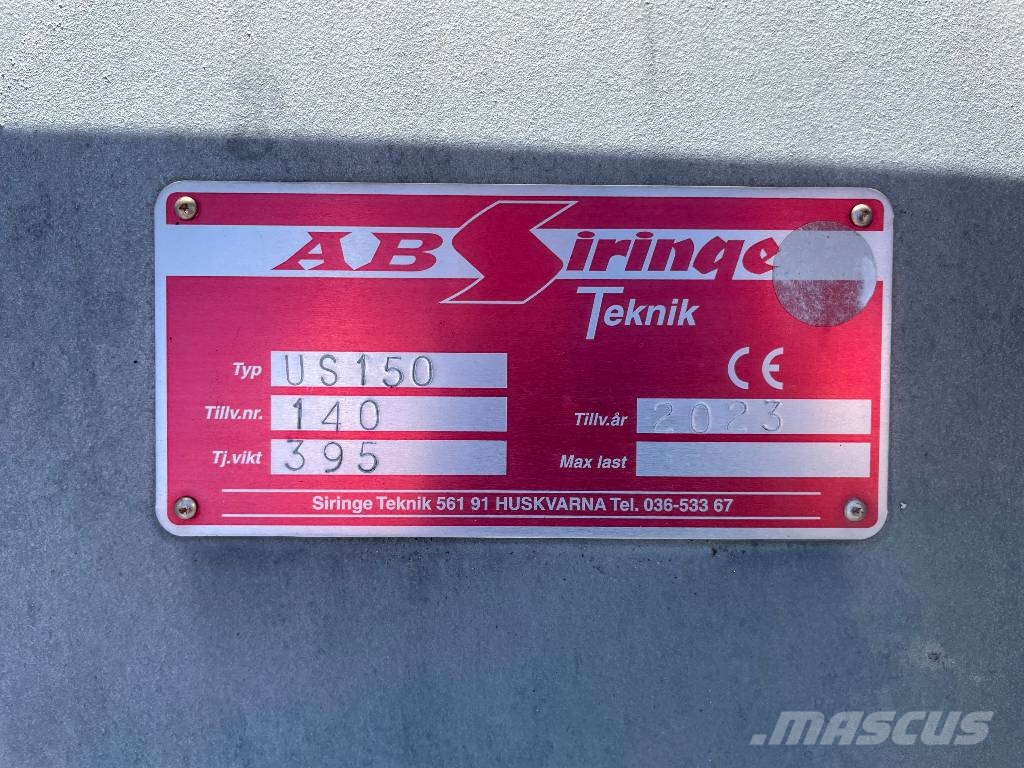 Siringe Sopskopa US150 Вакуумные уборочные машины
