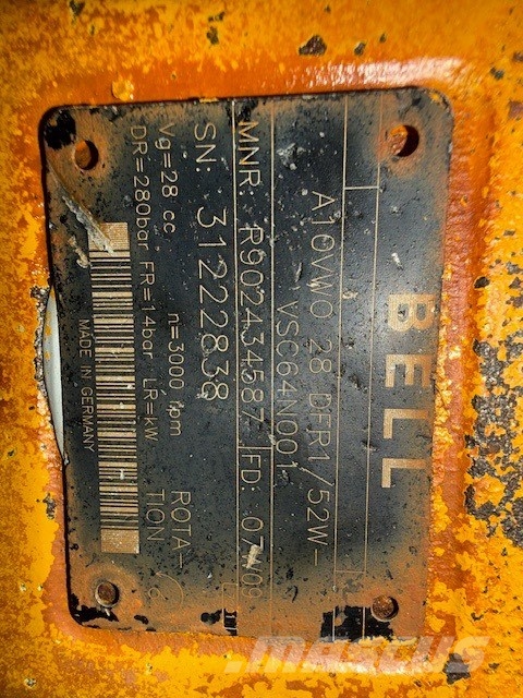 Bell B 50 D USED PARTS Camiones articulados