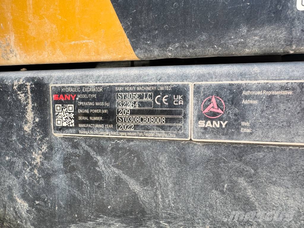 Sany SY 305 C Beltegraver