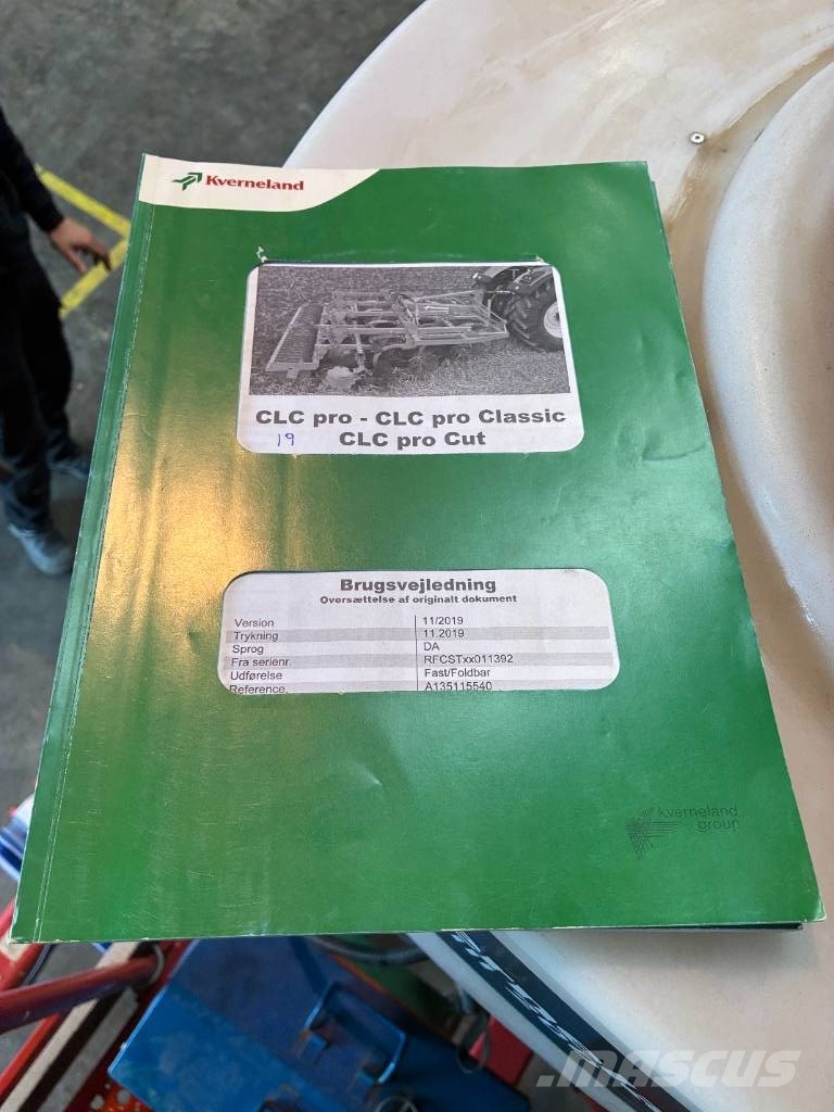Kverneland CLC PRO 400 Ecēšas