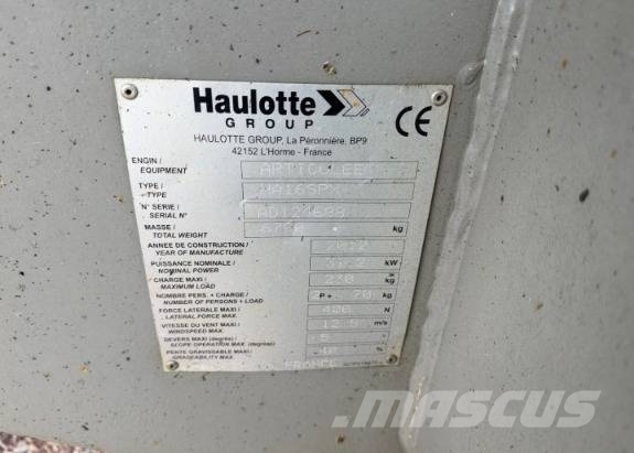 Haulotte H16SPX Leddede bomlifter
