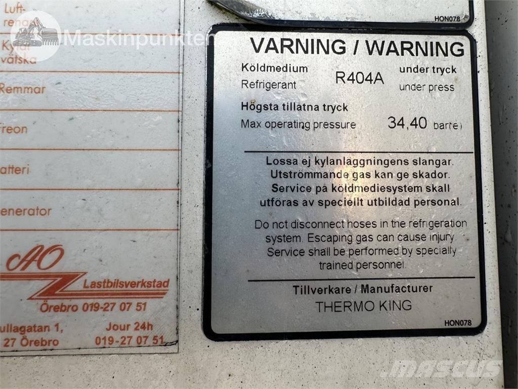 HFR PF36 Frigofrik römorklar
