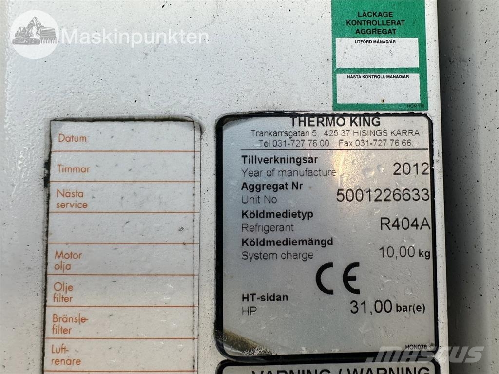 HFR PF36 Frigofrik römorklar