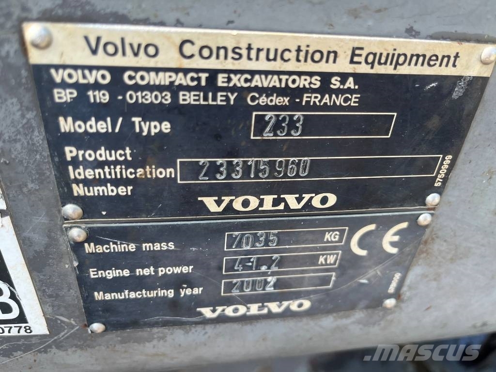 Volvo EC 70 中型挖掘机