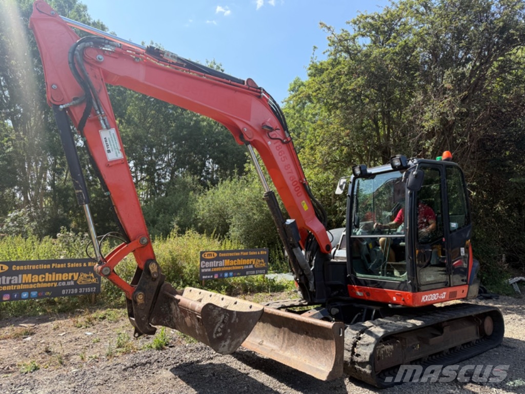 Kubota KX 080-4 Midi excavators  7t - 12t