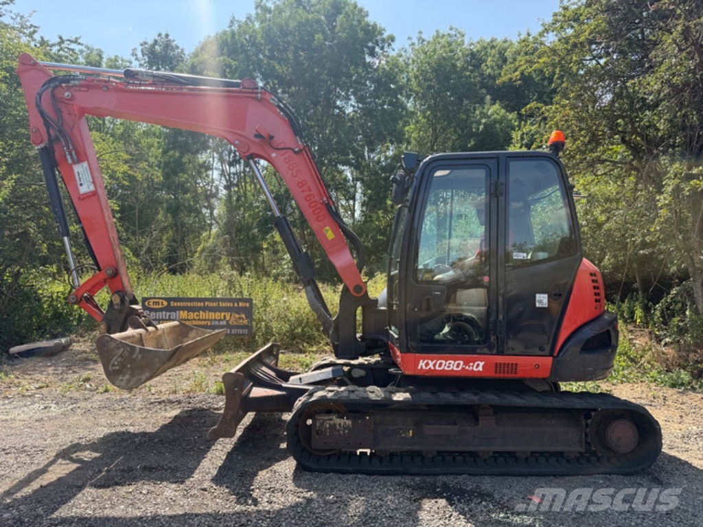 Kubota KX 080-4 Midi excavators  7t - 12t
