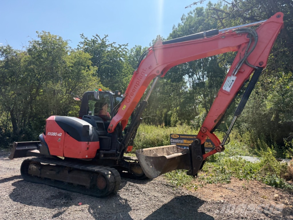Kubota KX 080-4 Midi excavators  7t - 12t