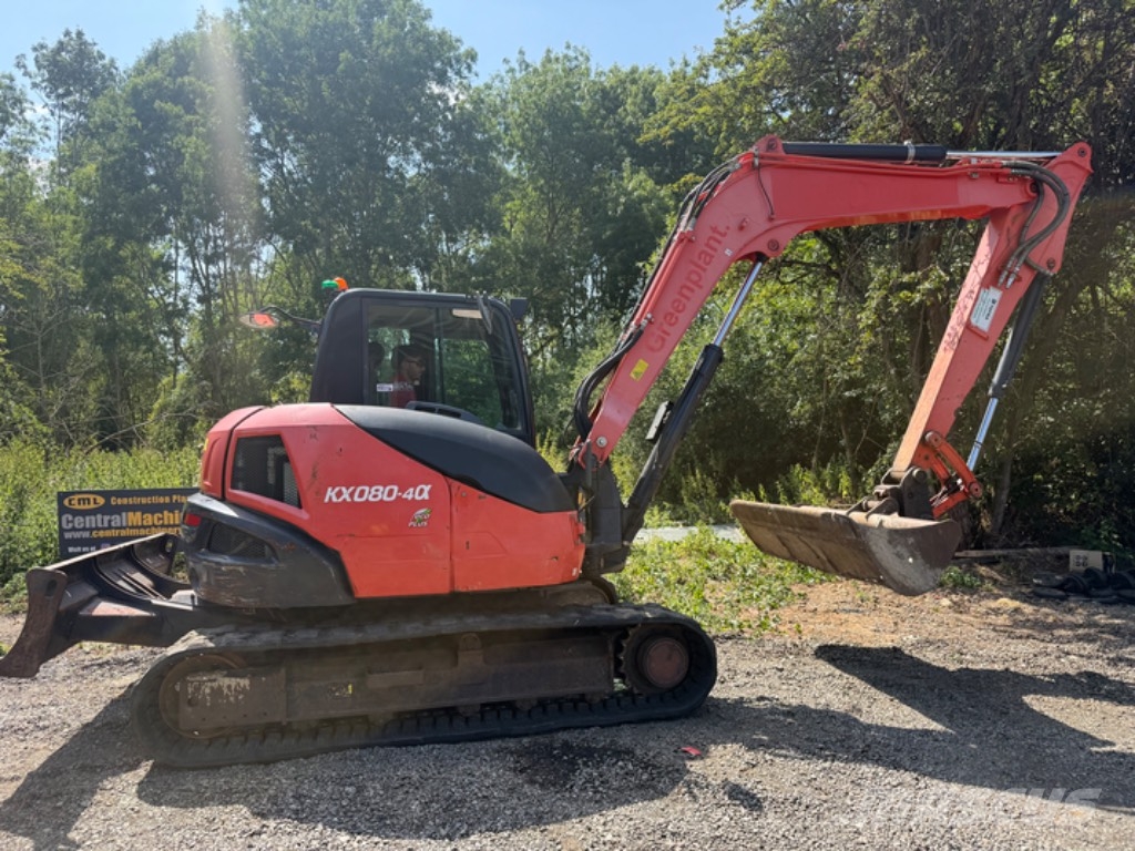 Kubota KX 080-4 Midi excavators  7t - 12t