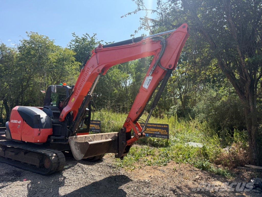 Kubota KX 080-4 Midi excavators  7t - 12t