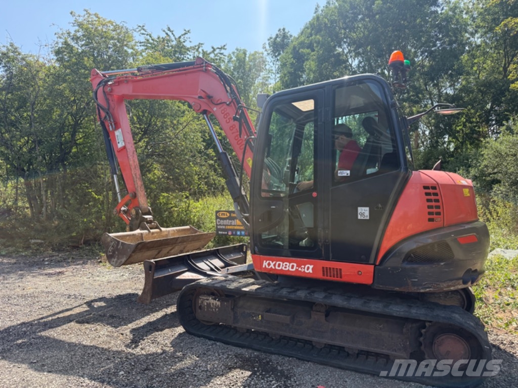 Kubota KX 080-4 Midi excavators  7t - 12t
