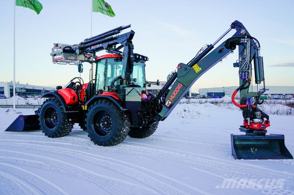Huddig 1370 CABLE 反鏟裝載機