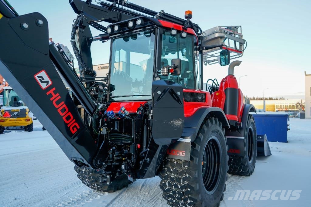 Huddig 1370 CABLE 反鏟裝載機
