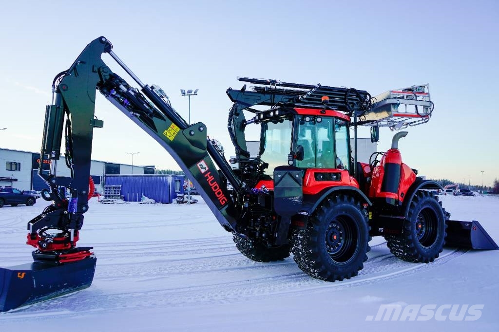 Huddig 1370 CABLE 反鏟裝載機