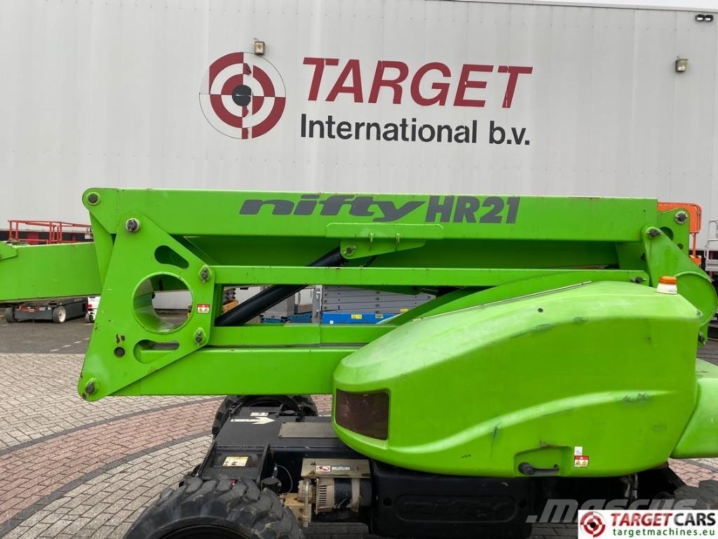 Niftylift HR21D MK2 Articulated 4x4 Diesel Boom WorkLift 21M Compact self-propelled boom lifts