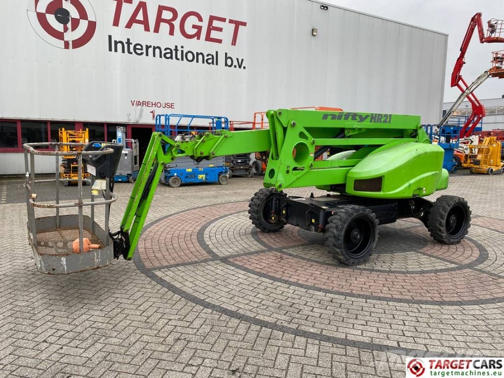 Niftylift HR21D MK2 Articulated 4x4 Diesel Boom WorkLift 21M Compact self-propelled boom lifts