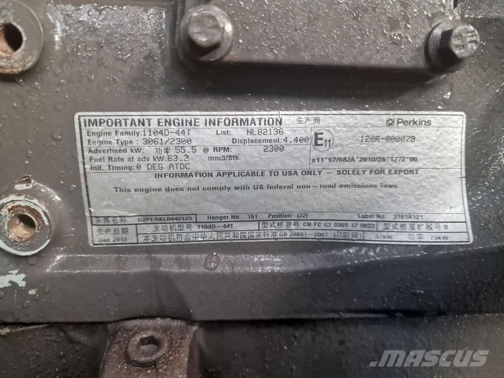 Scania DC938 L01 محركات