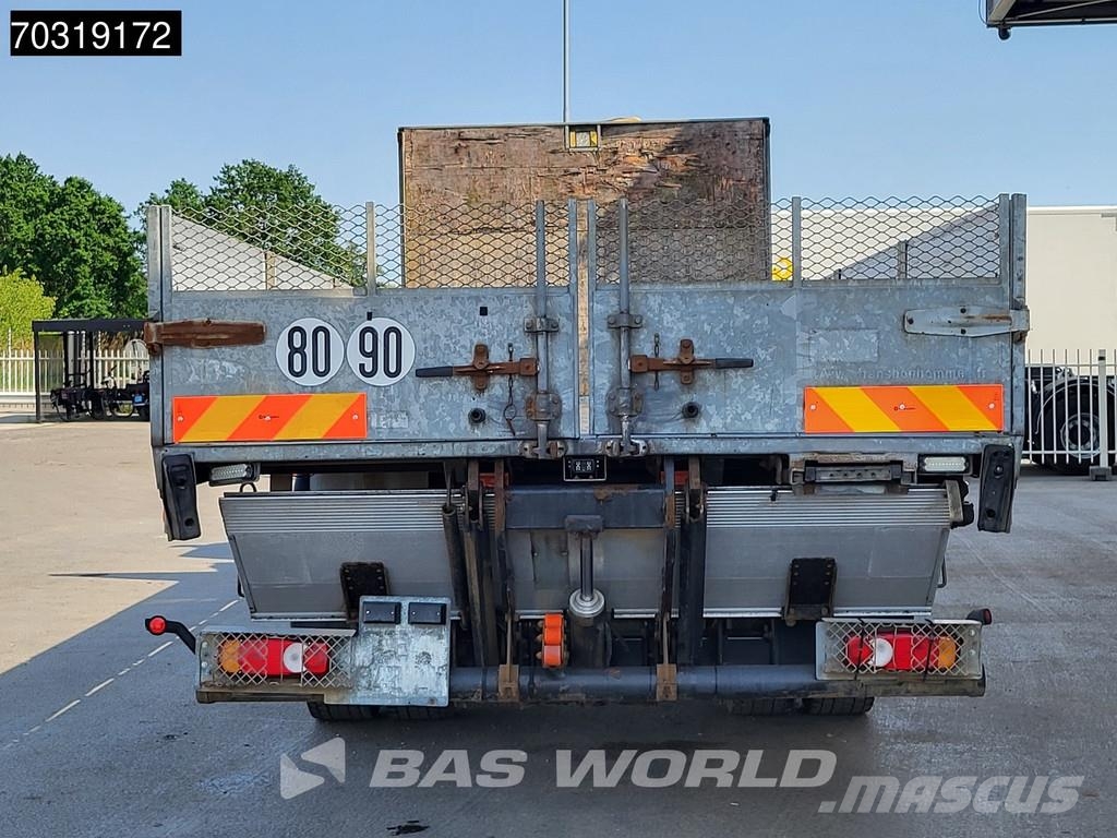Iveco Eurocargo 180E250 4X2 HYVA V911 3S Kran Crane Manu Φορτηγά Kαρότσα με ανοιγόμενα πλαϊνά