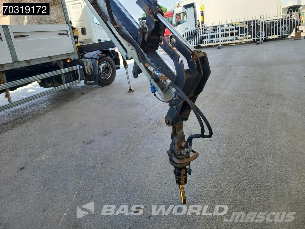 Iveco Eurocargo 180E250 4X2 HYVA V911 3S Kran Crane Manu Φορτηγά Kαρότσα με ανοιγόμενα πλαϊνά