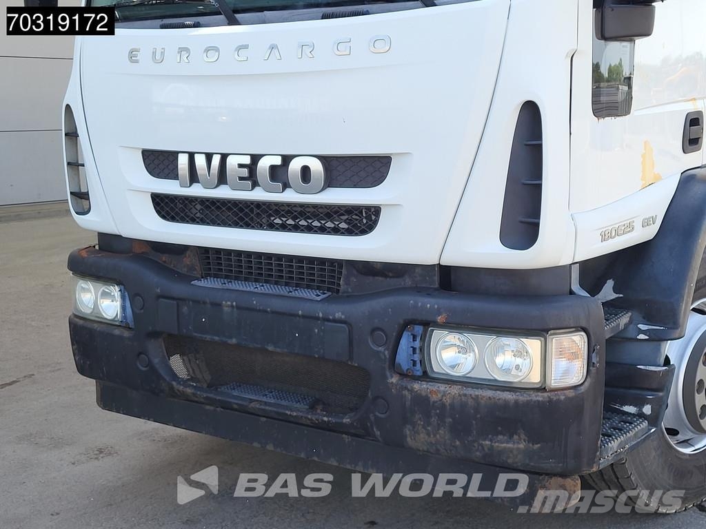 Iveco Eurocargo 180E250 4X2 HYVA V911 3S Kran Crane Manu Φορτηγά Kαρότσα με ανοιγόμενα πλαϊνά