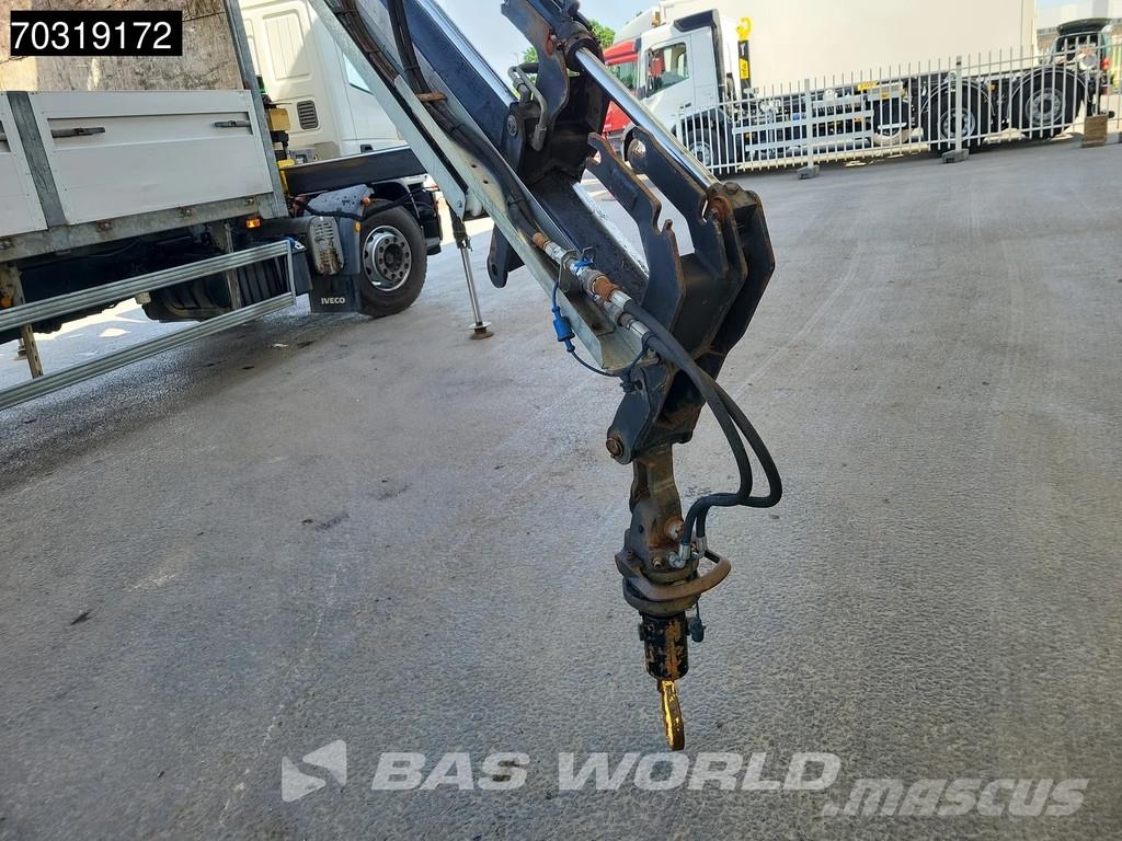 Iveco Eurocargo 180E250 4X2 HYVA V911 3S Kran Crane Manu Flatbed kamyonlar
