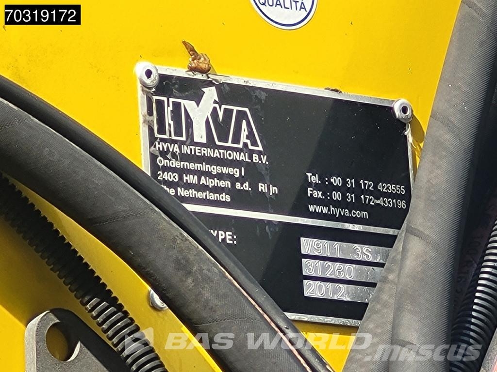 Iveco Eurocargo 180E250 4X2 HYVA V911 3S Kran Crane Manu Φορτηγά Kαρότσα με ανοιγόμενα πλαϊνά