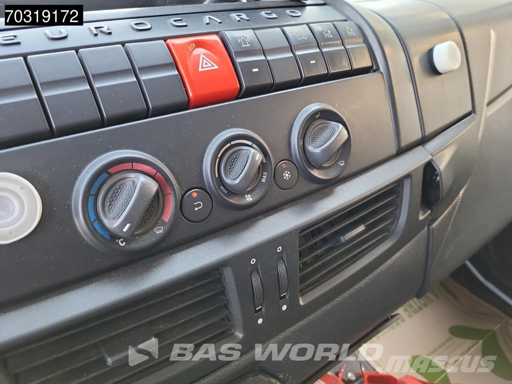 Iveco Eurocargo 180E250 4X2 HYVA V911 3S Kran Crane Manu Φορτηγά Kαρότσα με ανοιγόμενα πλαϊνά