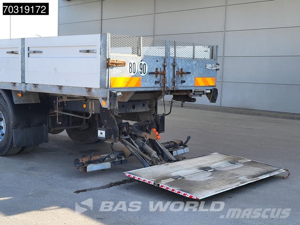 Iveco Eurocargo 180E250 4X2 HYVA V911 3S Kran Crane Manu Pritschenwagen/Pritschenwagen mit Seitenklappe