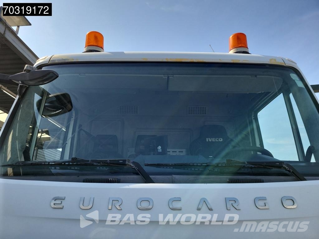 Iveco Eurocargo 180E250 4X2 HYVA V911 3S Kran Crane Manu Φορτηγά Kαρότσα με ανοιγόμενα πλαϊνά