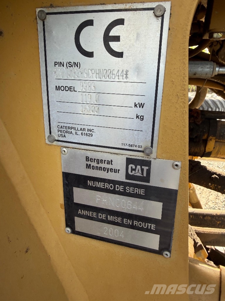 CAT 938 G Tekerlekli yükleyiciler