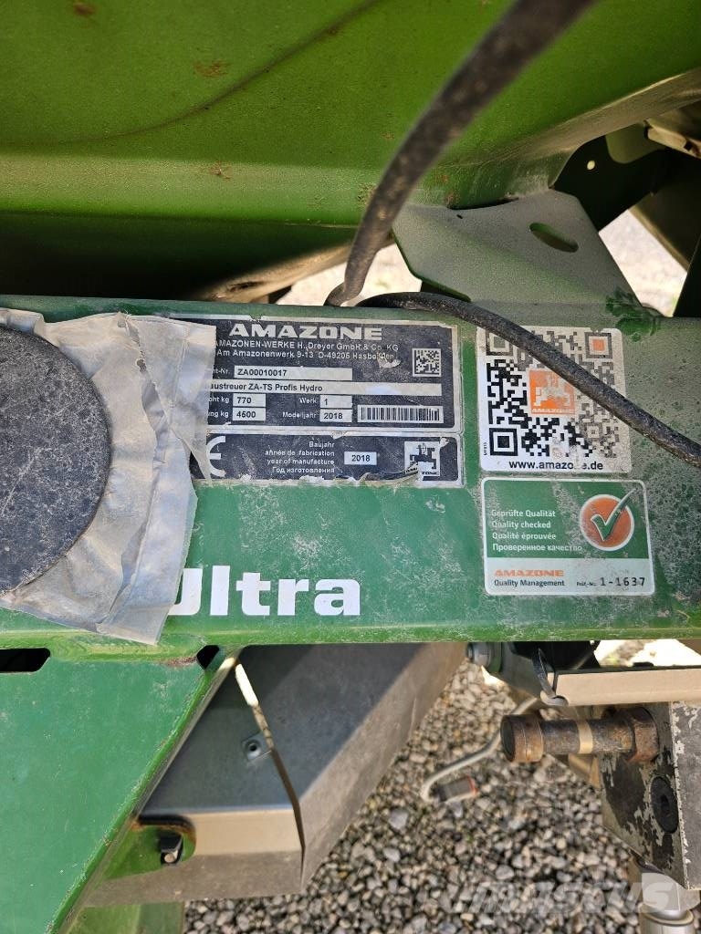 Amazone ZA-TS PROFIS HYDRO Rozmetadlá priemyselných hnojív
