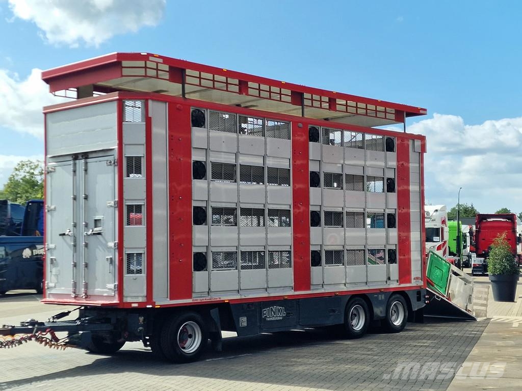 Volvo FH 13.500 6x2 - Livestock 4 deck Finkl + Finkl 4 d Dieren transport