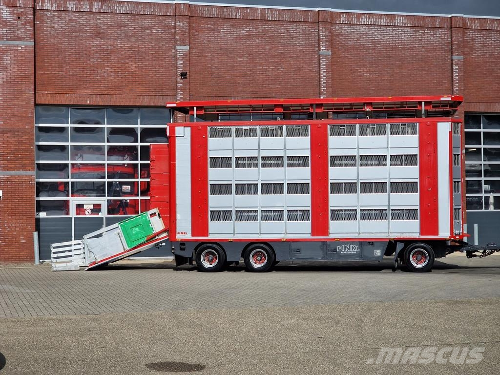 Volvo FH 13.500 6x2 - Livestock 4 deck Finkl + Finkl 4 d Dieren transport