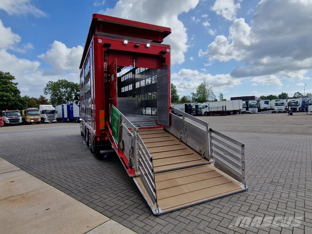 Volvo FH 13.500 6x2 - Livestock 4 deck Finkl + Finkl 4 d Dieren transport trucks