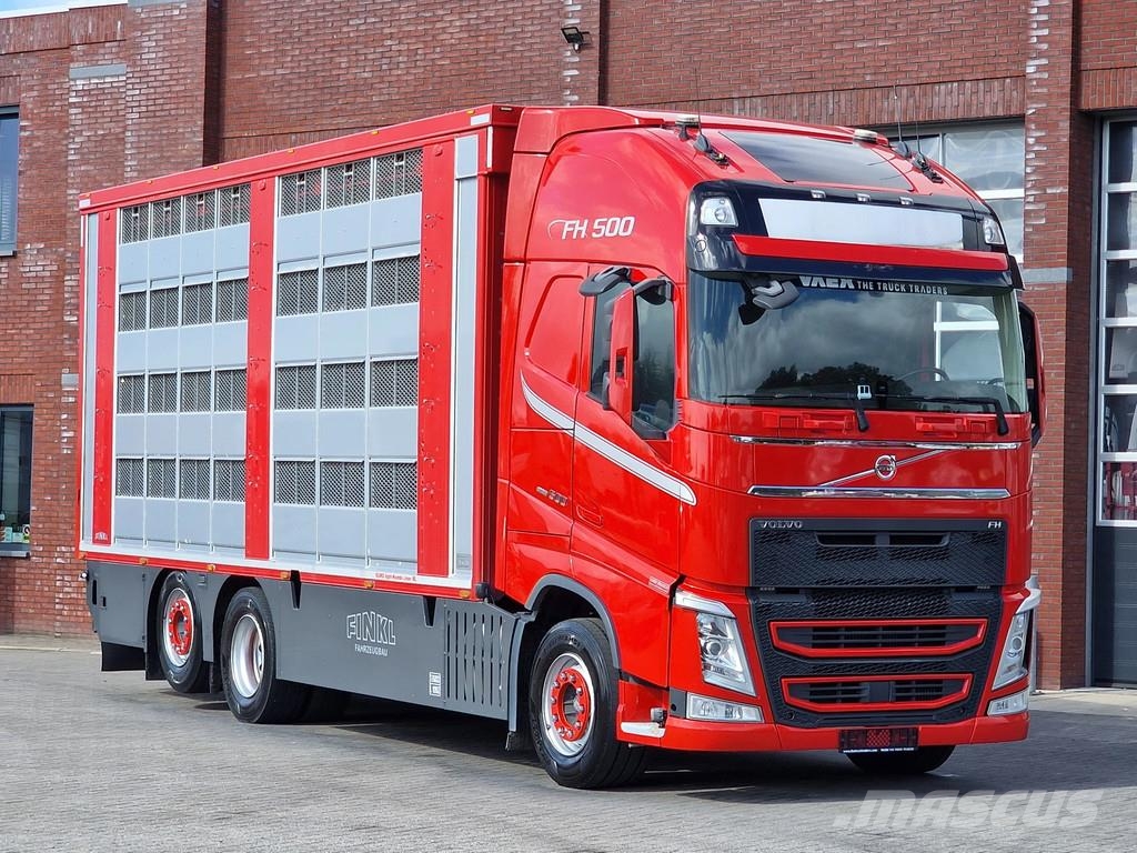Volvo FH 13.500 6x2 - Livestock 4 deck Finkl + Finkl 4 d Dieren transport