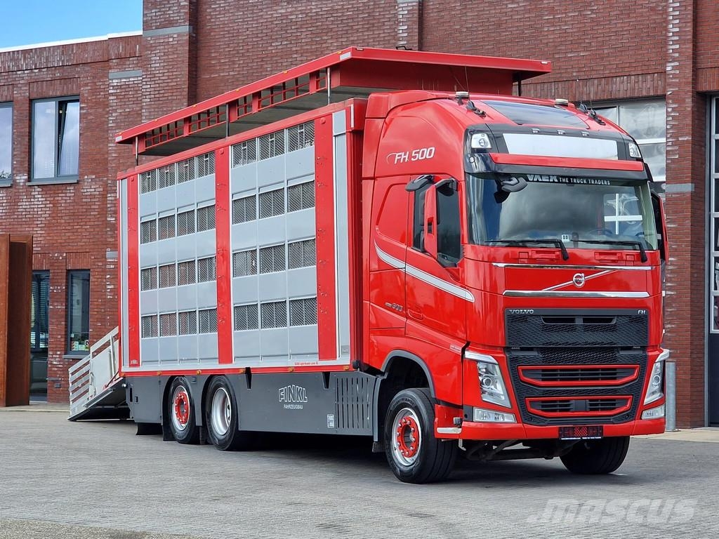 Volvo FH 13.500 6x2 - Livestock 4 deck Finkl + Finkl 4 d Dieren transport
