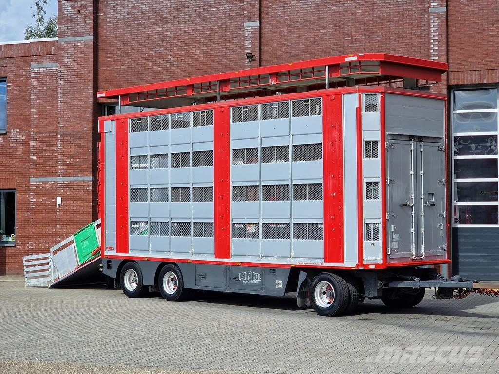 Volvo FH 13.500 6x2 - Livestock 4 deck Finkl + Finkl 4 d Dieren transport trucks