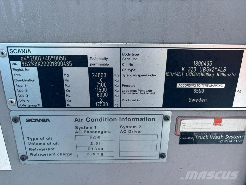 Scania K 320 Citywide 6x2*4 AC / AUXILIARY HEATER Városi buszok