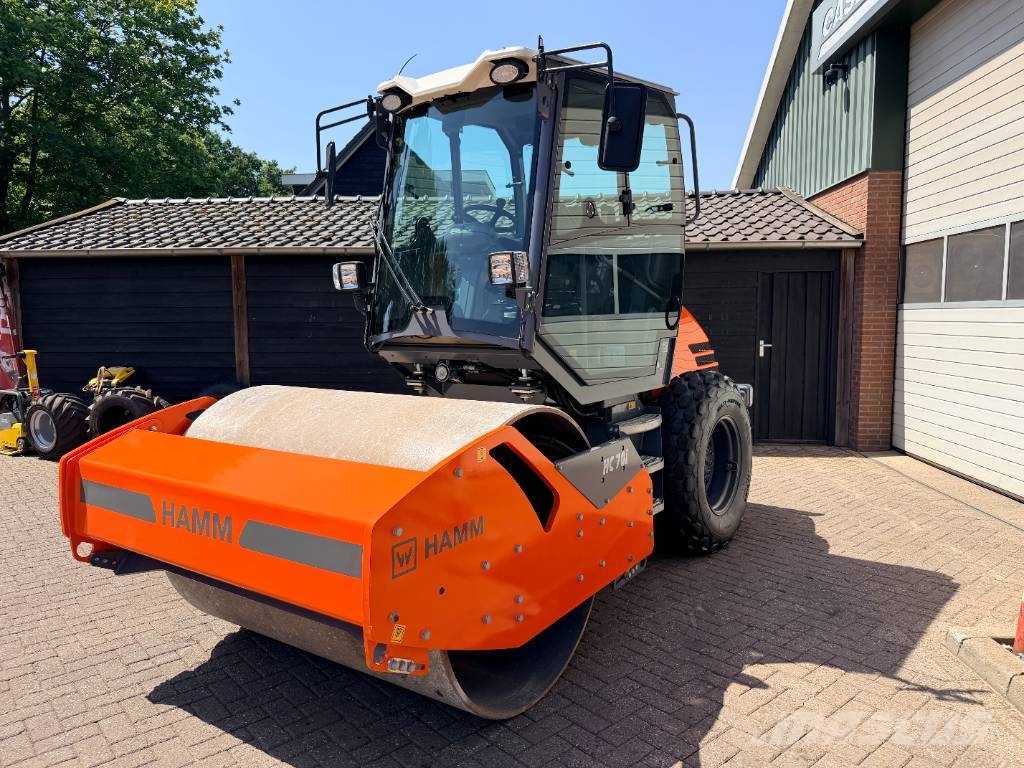 Hamm hc70i مداحل أحادية الأسطوانة