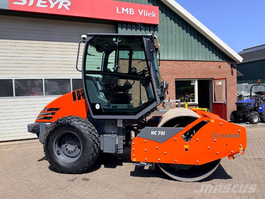 Hamm hc70i مداحل أحادية الأسطوانة