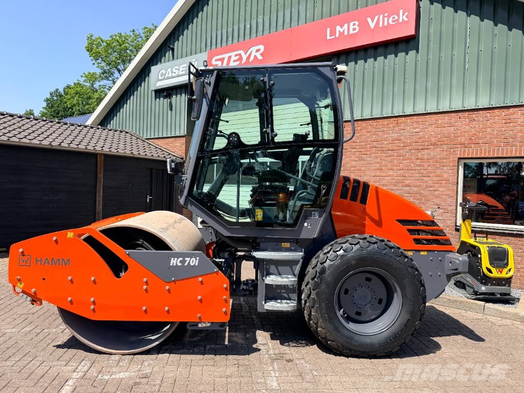 Hamm hc70i مداحل أحادية الأسطوانة