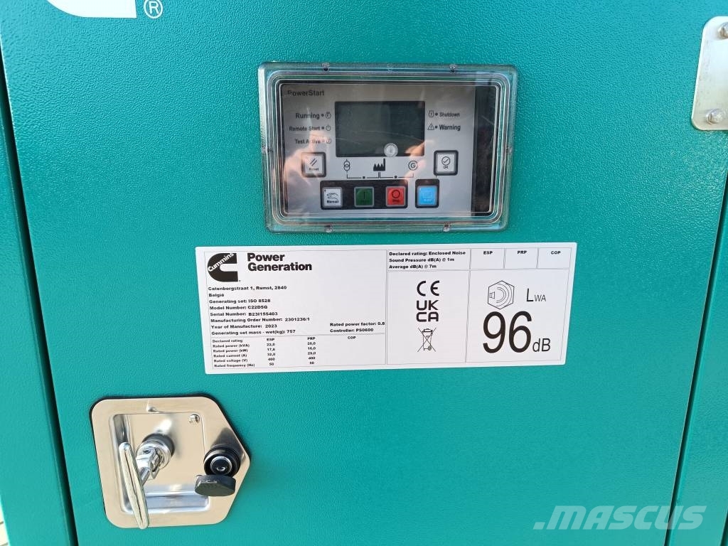 Cummins C22D5Q ディーゼル発電機