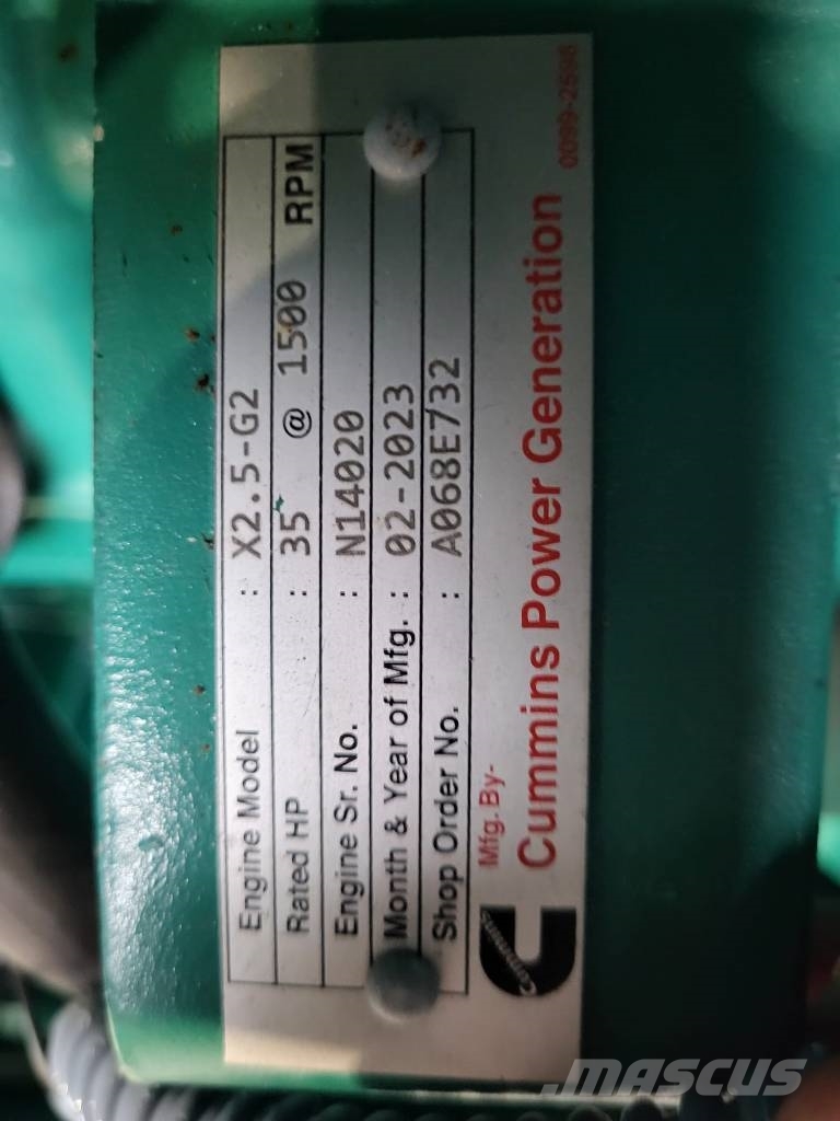 Cummins C22D5Q ディーゼル発電機