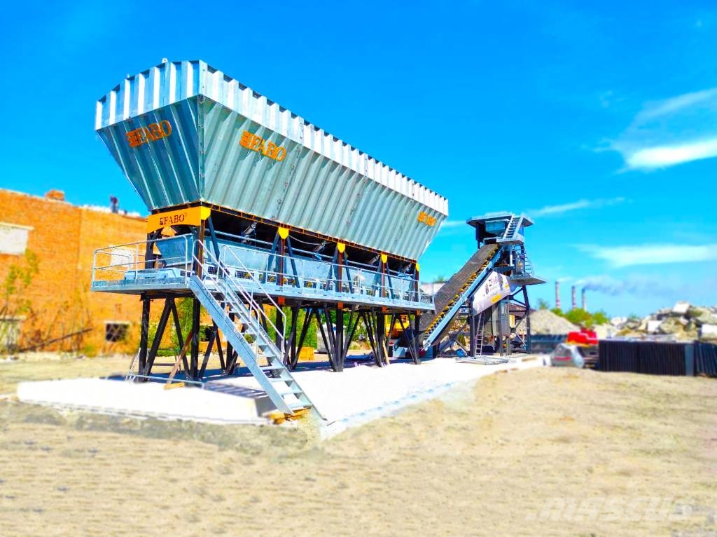 Fabo CENTRALE À BÉTON COMPACTE À GODET - 120 M3/H خلاطات خرسانة