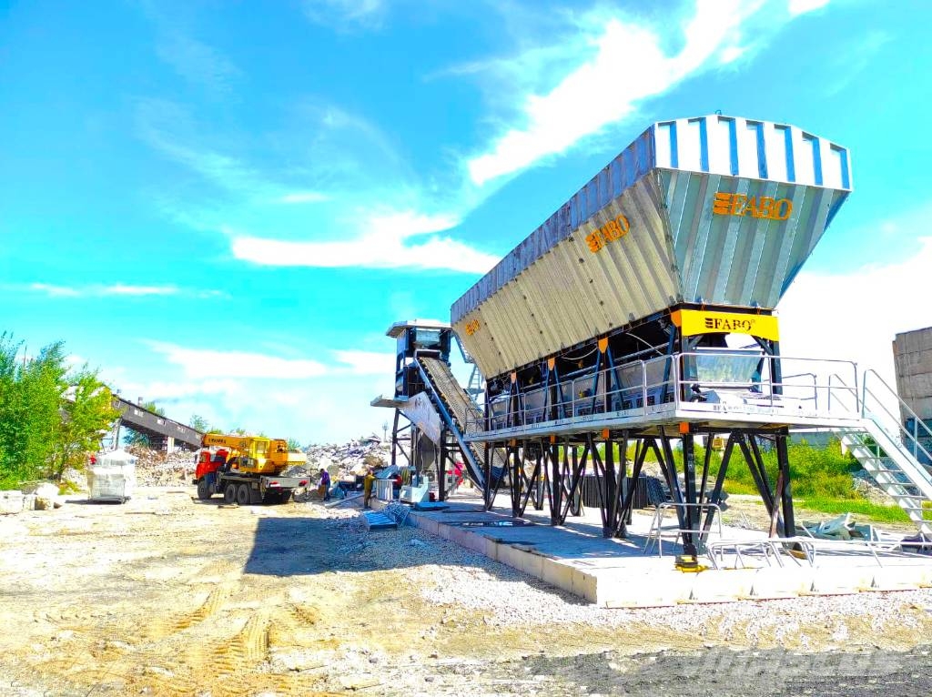 Fabo CENTRALE À BÉTON COMPACTE À GODET - 120 M3/H خلاطات خرسانة